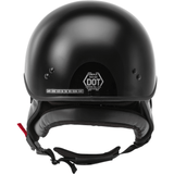 GMAX  HH-65 Half Helmet Full Dressed Black