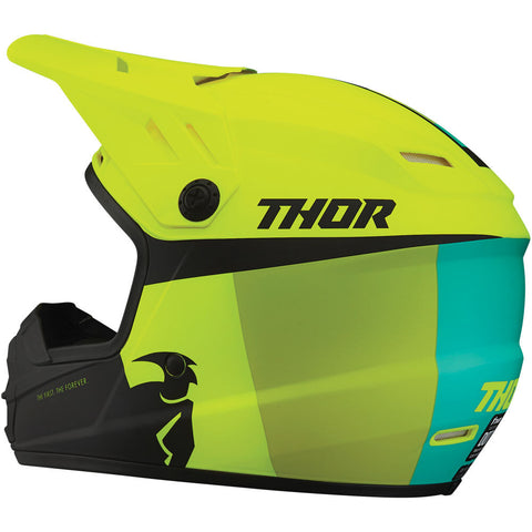 THOR Youth Sector Helmet - Racer - Acid/Lime