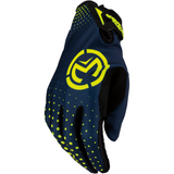 MOOSE RACING SOFT-GOODS SX1 Gloves - Navy/Hi-Viz Yellow