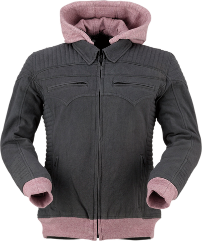 Z1R Women's Impress Jacket - Black/Rose
