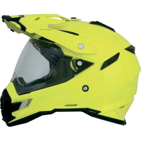 AFX FX-41DS Helmet - Hi-Vis Yellow