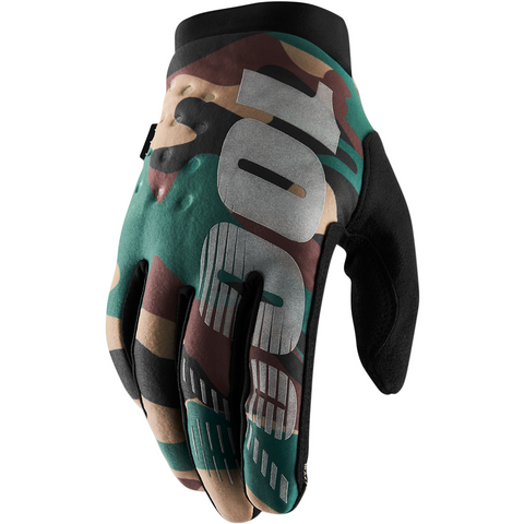 100% Brisker Gloves - Camo