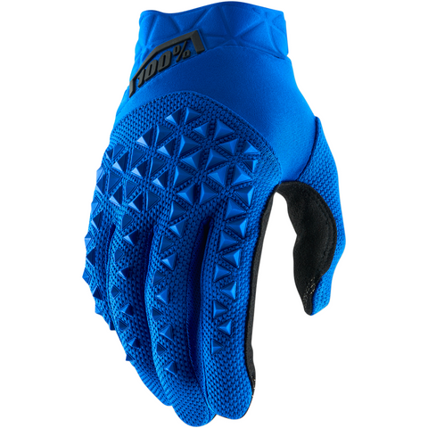 100% Airmatic Gloves - Blue/Black