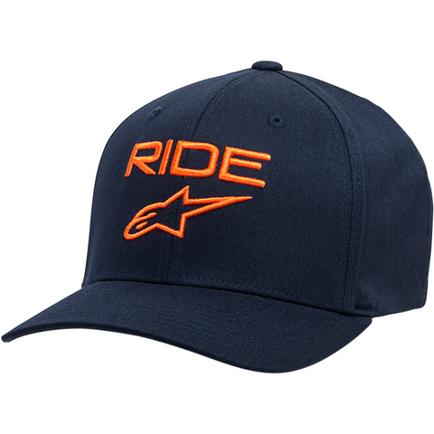 ALPINESTARS (CASUALS) Ride 2.0 Hat - Navy/Orange