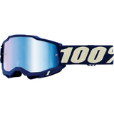 100% Accuri 2 Goggles - Deep Marine - Blue Mirror 50221-250-11 - Trailhead Powersports a Mines and Meadows, LLC Company