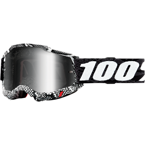 100% Accuri 2 Goggles - Cobra - Silver Mirror 50221-252-12 - Trailhead Powersports a Mines and Meadows, LLC Company