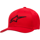 ALPINESTARS (CASUALS) Ageless Hat- Curved Bill - Red/Black