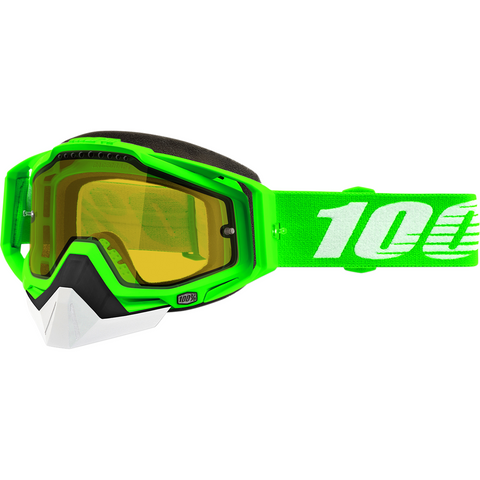 100% Racecraft Snow Goggles - Organic 2 - Yellow Lens 50103-292-02 - Trailhead Powersports a Mines and Meadows, LLC Company