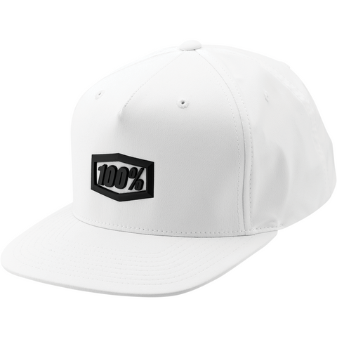 100% Enterprise Hat - White - One Size 20064-000-01