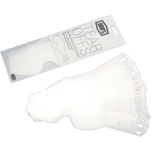 100% Accuri Junior Tear-Offs - 20 Pack 51012-010-02