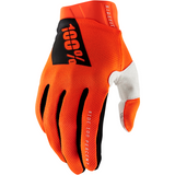 100% Ridefit Gloves - Fluo Orange
