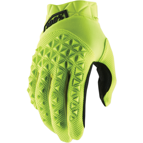 100% Youth Airmatic Gloves - Yellow/Black