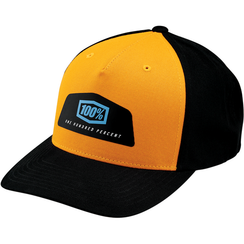 100% Guild Snapback Hat - Black 20080-001-01