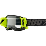 100% Strata 2 Forecast Goggles - Black - Clear Lens 50421-901-01 - Trailhead Powersports a Mines and Meadows, LLC Company