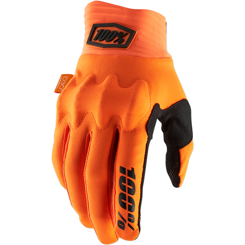100% Cognito Glove - Fluo Orange/Black