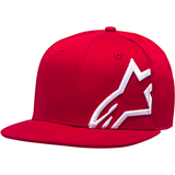 ALPINESTARS (CASUALS) Corporate Snap Hat- Red/White