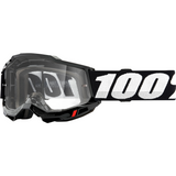 100% Accuri 2 OTG Goggles - Black - Clear 50224-101-01 - Trailhead Powersports a Mines and Meadows, LLC Company