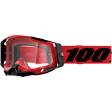 100% Racecraft 2 Goggles - Red - Clear 50121-101-03 - Trailhead Powersports a Mines and Meadows, LLC Company