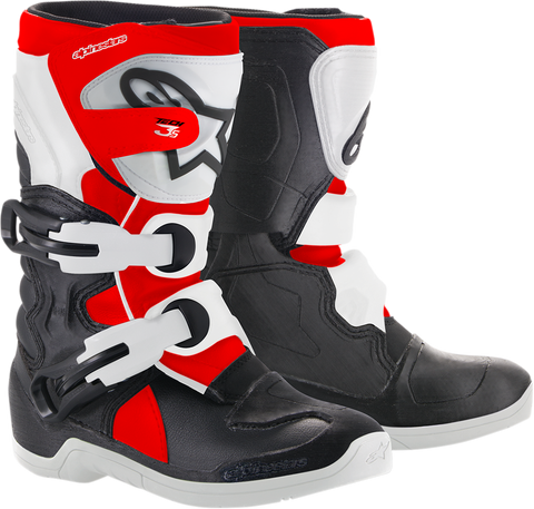 ALPINESTARS(MX) Youth Tech 3S Boots - Black/White/Red