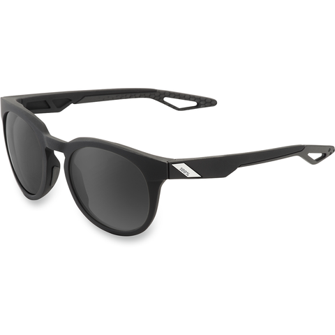 100% Campo Sunglasses - Black - Gray PeakPolar 61026-100-47