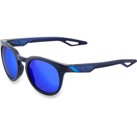 100% Campo Sunglasses - Blue - Blue Mirror 61026-031-42