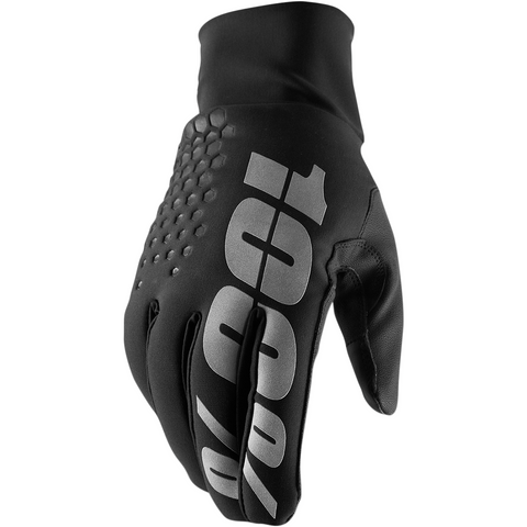 100% Hydromatic Brisker Gloves - Black