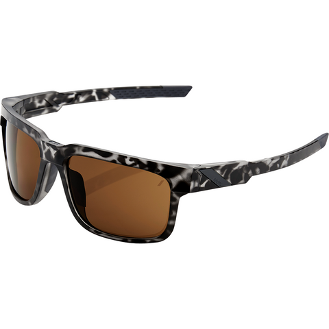 100% Type-S Sunglasses - Black Havana - Bronze 61032-259-73