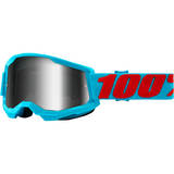 100% Strata 2 Goggles - Summit - Silver Mirror 50421-252-08 - Trailhead Powersports a Mines and Meadows, LLC Company
