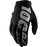 100% Brisker Gloves - Black/Gray