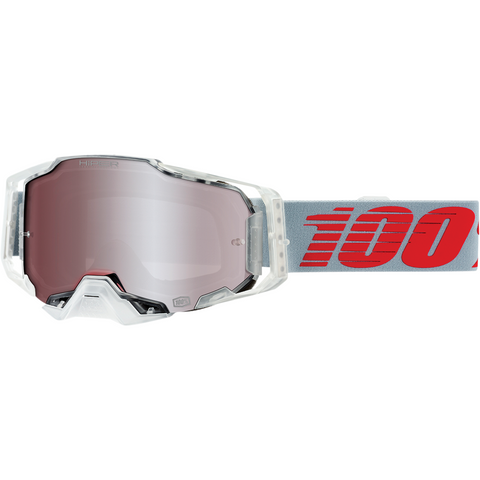 100% Armega Goggles - X-Ray - HiPER Silver 50721-404-10 - Trailhead Powersports a Mines and Meadows, LLC Company