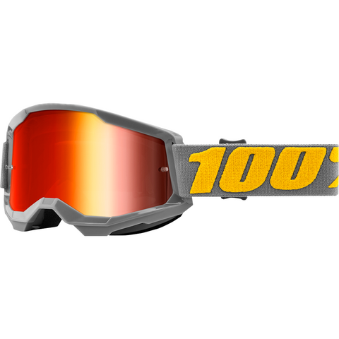 100% Strata 2 Goggles - Izipizi - Red Mirror 50421-251-07 - Trailhead Powersports a Mines and Meadows, LLC Company