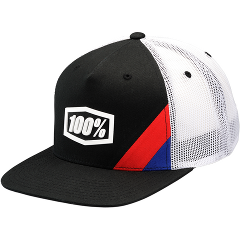 100% Youth Cornerstone Trucker Hat - Black 20050-001-00