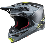 ALPINESTARS(MX) Supertech M10 Helmet - MIPS - Black/Gray/Yellow Fluo