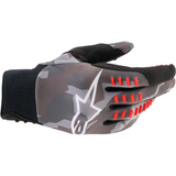 ALPINESTARS(MX) SMX-E Gloves - Gray/Camo/Red