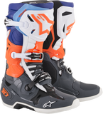 ALPINESTARS(MX) Tech 10 Boots - Gray/Orange/Blue