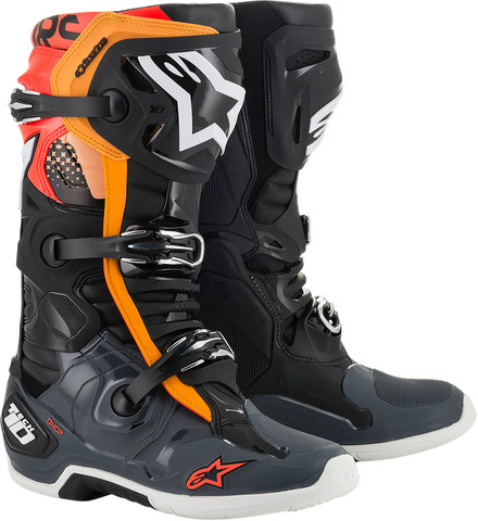 ALPINESTARS(MX) Tech 10 Boots - Black/Gray/Orange