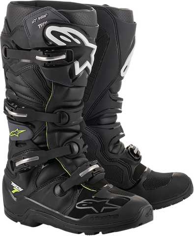 ALPINESTARS(MX) Tech 7 Enduro Drystar® Boots - Black/Gray Drystar