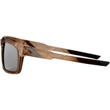 100% Type-S Sunglasses - Sepia - Silver Mirror 61032-258-76
