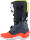 ALPINESTARS(MX) Tech 7S Boots - Gray/Red/Yellow