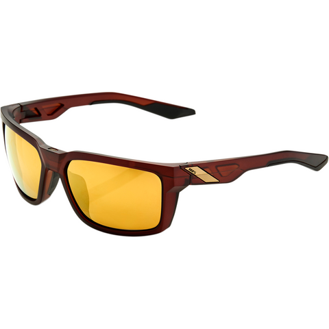 100% Daze Sunglasses - Rootbeer - Gold 61030-103-69