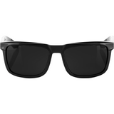 100% Blake Sunglasses - Gloss Black - Smoke Polarized 61029-001-47