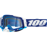 100% Racecraft 2 Goggles - Blue - Clear 50121-101-02 - Trailhead Powersports a Mines and Meadows, LLC Company