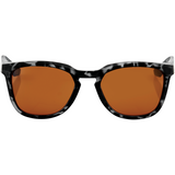 100% Hudson Sunglasses - Black Havana - Bronze 61028-259-73