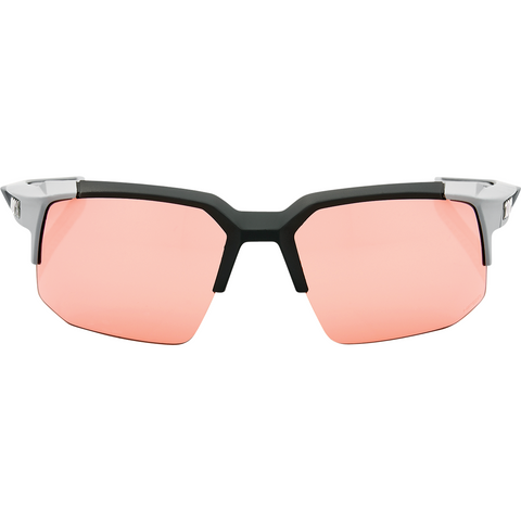 100% Speedcoupe Sunglasses - Stone Gray - Coral Mirror 61031-289-79