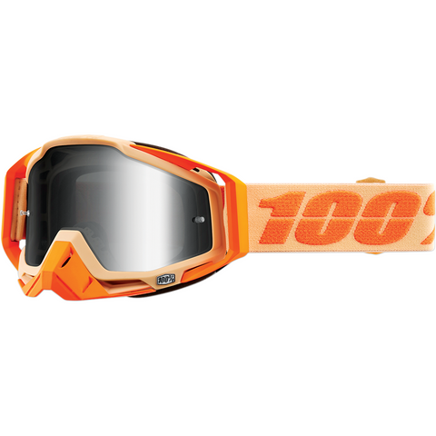 100% Racecraft Goggles - Sahara - Silver Mirror Lens 50110-334-02 - Trailhead Powersports a Mines and Meadows, LLC Company