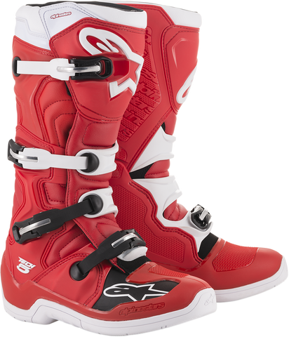 ALPINESTARS(MX) Tech 5 Boots - Red/White