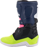 ALPINESTARS(MX) Youth Tech 3S Boots - Black/Blue/Pink