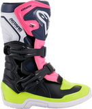 ALPINESTARS(MX) Youth Tech 3S Boots - Black/Blue/Pink