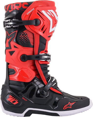 ALPINESTARS(MX) Tech 10 Boots - Black/White/Red