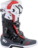 ALPINESTARS(MX) Tech 10 Supervented Boots - Black/White/Gray/Red
